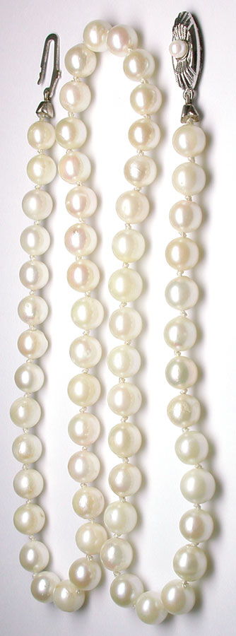 Foto 2 - Schmuck Tolle Perlen-Kette mit Verschluss! Neu Okkasion, S0596